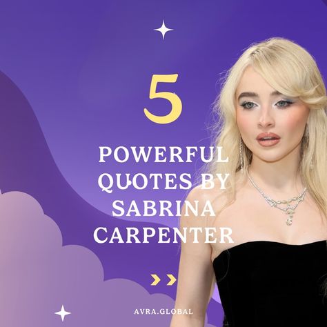 5 Powerful Quotes by Sabrina Carpenter 💐 @sabrinacarpenter "The number one priority in life is to take care of yourself and make sure you're happy." "Confidence is the most beautiful thing you can possess." "It always feels good to put something you're proud of out in the world." "It’s hard to see someone with a ‘perfect’ body and be like, ‘Why can’t I be like her?’ But that person was born to be who she is, and you’re born to be who you are." "I’ve never paid too much attention to what... Carpenter Quote, Re Born, Motivation Affirmations, Be Myself, Celebration Quotes, Self Love Quotes, Powerful Quotes, Celebrity Hairstyles, Heartfelt Quotes