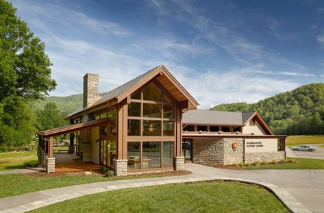 Friends of the Smokies reopen park visitors centers for MLK weekend General Shale Brick, Vanderbilt Estate, Asheville Hikes, Red Brick House Exterior, Zoo Architecture, Gatlinburg Cabins, Red Brick House, Brick Exterior House, Aquarium Design