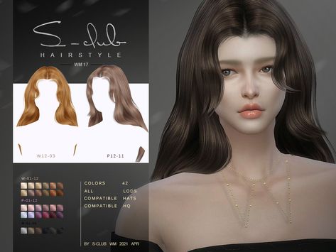 S-Club ts4 WM Hair 202117 Sims 4 Cc Hair Layers, S Club Sims 4 Hair, Ts4 Cc Female Hair, Ts4 Alpha Hair, Sims4 Hair Cc Female, Sims 4 Hair Cc Alpha, Alpha Cc, Sims 4 Black Hair, Sims 4 Cas Mods