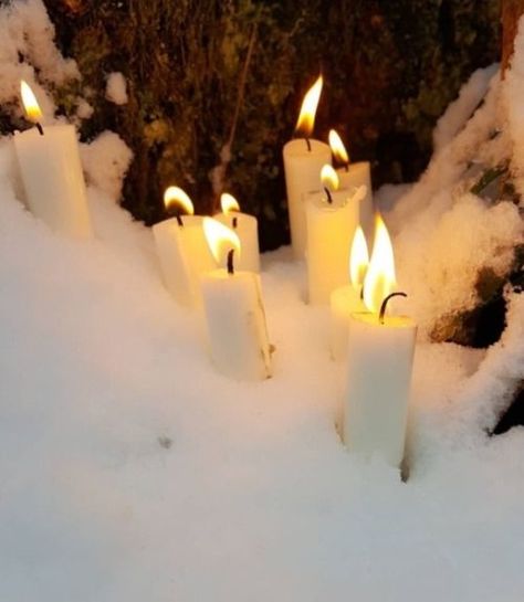 Celebrating the Winter Solstice: 12 Ideas for Yule - Morella&Ulalume Candle Lit Ceremony, Shortest Day Of The Year, Origin Of Halloween, Yule Log Cake, Log Cake, The Longest Night, Winter Nature, Homemade Decor, Yule Decorations