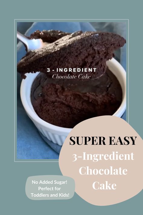 CRAZY EASY 3-Ingredient Chocolate Cake (No Added Sugar) Three Ingredient Chocolate Cake, Clean Chocolate Cake, 3 Ingredients Apple Cake, Chocolate Cake Recipe Easy 3 Ingredients, 3 Ingredient Chocolate Apple Cake, 3 Ingredient Chocolate Cake, Easy Cake Recipes 4 Ingredients Simple, Simple Cake Recipe 4 Ingredients, 3 Ingredient Cake Recipes