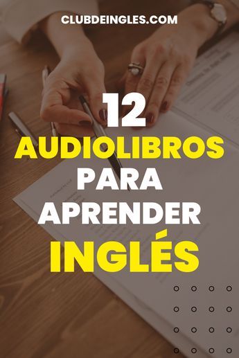 12 Audiolibros para Aprender Inglés GRATIS con SUBTÍTULOS 🥇 English Grammar Notes, English Day, Learning Languages Tips, Learn Another Language, Improve Your English, English Resources, Learn English Vocabulary, English Vocabulary Words Learning, English Writing