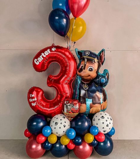 Paw Patrol Dog Party, Paw Patrol Birthday Balloons, Paw Patrol Balloon Decorations, Paw Patrol Decorations Birthdays, Paw Patrol Balloon Arch, Paw Patrol Balloon Garland, Paw Patrol Centerpiece Ideas, Paw Patrol Party Ideas Decoration, Paw Patrol Birthday Party Decorations