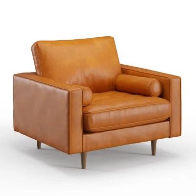 Arm Mid-Century Modern Accent Chairs You'll Love | Wayfair Leather Arm Chair, Sofa Wood Frame, Tufted Armchair, Mid Century Modern Accent Chairs, Manual Recliner Chair, Tufted Arm Chair, Rocker Recliners, Couch Furniture, Modern Furniture Living Room