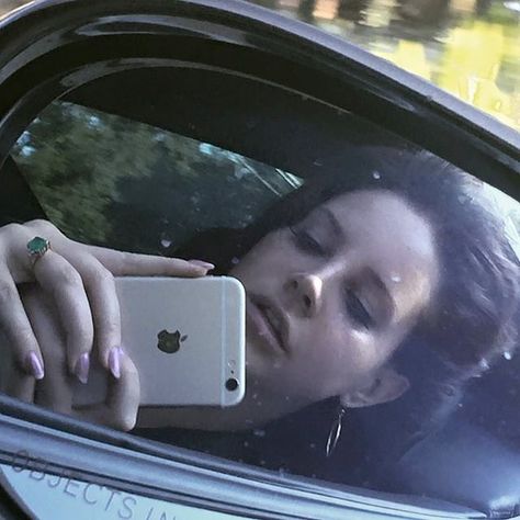 Lana Del Rey, The Back, A Woman, Mirror, On Instagram, Instagram