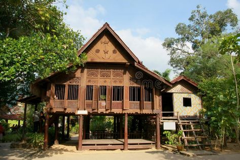 Historic house of malacca. Malacca Malay traditional houses constitute the remai , #SPONSORED, #Malacca, #Malay, #traditional, #Historic, #house #ad Fort Architecture, Colony House, Asian Architecture, Historic House, Traditional Houses, Village House Design, Traditional Architecture, Village Houses, Historic Homes