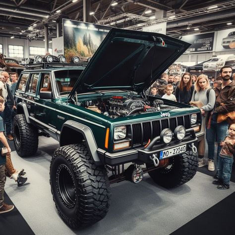 Jeep Xj Interior, Modificaciones Jeep Xj, Jeeps Wrangler, Extreme 4x4, Jeep Zj, Jeep Xj Mods, Big Wheels, Old Jeep, Jeep Jeep