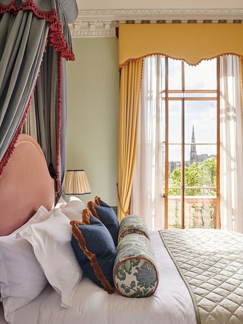 Luxury Hotel In Edinburgh | Gleneagles Townhouse Gleneagles Townhouse, Edinburgh Hotels, Velvet Fringe, Wellness Studio, House Bedrooms, Hotel Interior Design, Hotel Boutique, City Hotel, Private Dining