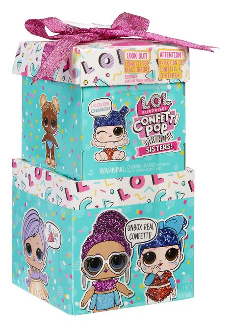 Sister Dolls, Cute Surprises, Cute Presents, Lil Sister, Birthday Name, Birthday List, Lol Dolls, Sister Birthday, Kids Entertainment