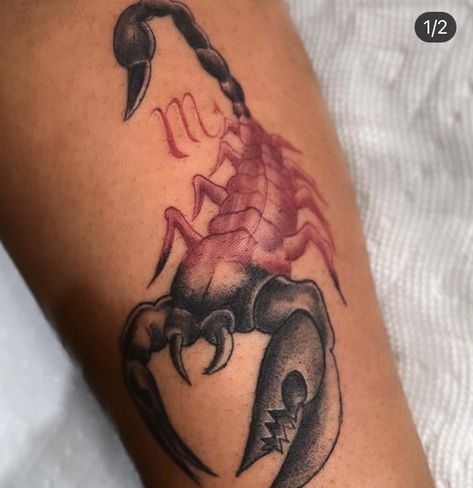 Artsy Tattoos, Girl Neck Tattoos, Animal Tattoo Ideas, Hand Tattoos For Girls, Scorpio Tattoo, Cute Hand Tattoos, Scorpion Tattoo, Tattoos For Lovers, Cool Tattoo