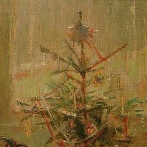 Beyond Bloomsbury on Instagram: "Read free artist and writer biographies at beyondbloomsbury.substack.com (link in bio). Christmas Table, Margaret Thomas, Oil on Board, 1945 (Guildhall Art Gallery). #margaretthomas #art #englishart #britishart #history #arthistory #1940s #christmas #christmastree" Guildhall Art Gallery, 1940s Christmas, English Art, Charles Dickens, British Art, Free Reading, Happy Christmas, Christmas Table, On Board