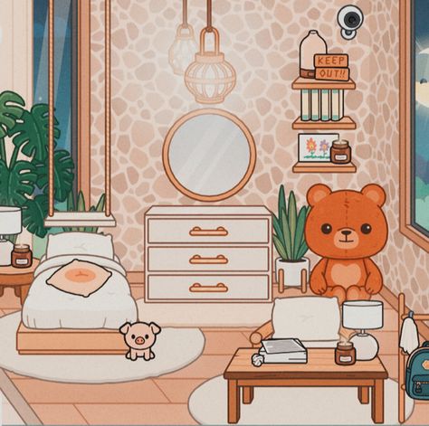 Toca Boca Fall Bedroom, Fall Toca Boca House Ideas, Toca Boca Autumn House Ideas, Fall Toca Boca, Toco Boca Room Ideas Mansion, Toca Boca House Ideas, Toca Baco Room Ideas, Tova Boca House Ideas, Toca Boca House