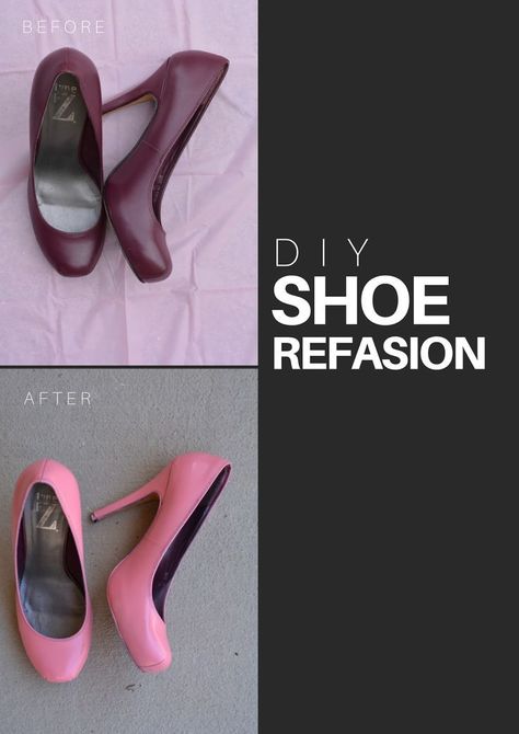 Getting more mileage out of a pair of heels with my latest DIY on the blog. Update shoes with Color It New for a Fresh New Look. diy, shoe refashion, how to paint shoes, pink pumps, pink heels, easy and inexpensive way to change boring shoes, stylish DIY Paint Leather Shoes, How To Paint Shoes, How To Paint Leather, Minion Shoes, Paint Shoes, Shoes Disney, Shoe Refashion, Shoe Makeover, Disney Toms