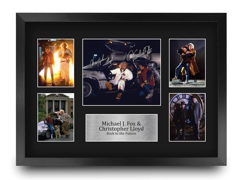 PRICES MAY VARY. ✯ A PRESENT THEY'LL ACTUALLY LOVE - Be a legend with this signed printed presentation display of these movie greats, Michael J Fox & Christopher Lloyd. A starstruck present for them and top present-giving points to you! ✯ YOU WON'T FIND A BETTER PRODUCT FOR THE PRICE - Just like the real thing but without the cost, Fans and collectors of any age will be delighted to receive this authentic-looking display that makes for a unique addition to their collectors' memorabilia ✯ ARRIVES Presentation Display, Christopher Lloyd, Michael J Fox, J Fox, Story Board, Gifts Sign, Michael J, Movie Memorabilia, Back To The Future