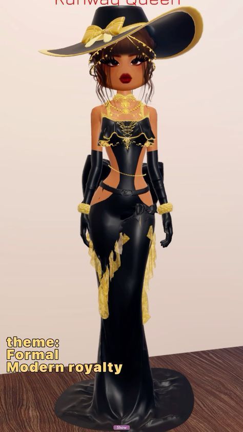 Dti Outfits Non Vip Met Gala, Celebrity Event Outfits, Formal Dress To Impress, Masquerade Dress To Impress, Celebrity Event Dress To Impress, Dress To Impress Modern Royalty, Miss Universe Dress To Impress, Modern Royalty Outfit, Met Gala Dress To Impress