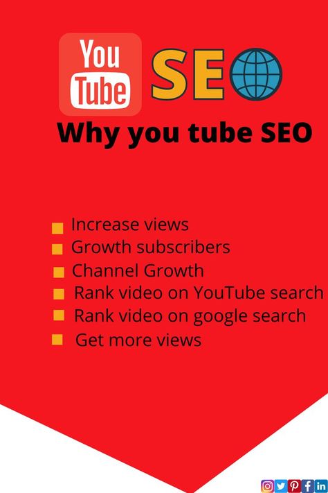 If you want to get rocketing rate of traffic in your YouTube channel as well video first rank in YouTube then it require proper SEO.I will provide you proper SEO services to growth your YouTube channel. DM me for more details . . #youtubeseo #seo #youtubesupport #youtuber #youtubegrowth #channelgrowth #digitalmarketer #marketingtips #seoservices Youtube Marketing Strategy, Book Advertising, Youtube Business, Promotion Strategy, Youtube Channel Ideas, Youtube Gamer, Video Seo, Youtube Marketing, Editing Apps