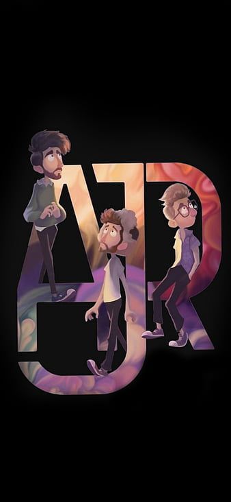 Ajr Poster, Ajr Wallpaper, Band Backgrounds, Brothers Wallpaper, Cool Phone Backgrounds, Smallest Violin, Album Cover Inspiration, Violin Songs, College Walls