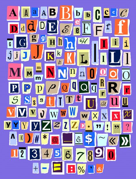 Alphabet collage abc alphabetical font l... | Premium Vector #Freepik #vector #paper Newspaper Letters, Alfabet Font, Photowall Ideas, Design Alphabet, Newspaper Magazine, Alfabet Letters, Výtvarné Reference, Magazine Collage, Tapeta Pro Iphone