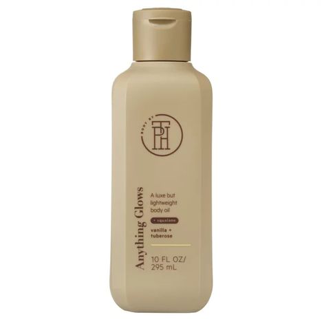 BODY BY TPH Anything Glows Vegan Body Oil Moisturizer for Dry Skin with Squalane, Avocado Oil & Rosehip Oil | Sulfate Free & Paraben Free | Lightweight Oil for Women & Men, 10 fl. oz. - Walmart.com Body Oil For Dry Skin, Vegan Body, Moisturizing Body Oil, Dry Brittle Hair, Squalane Oil, Oil For Dry Skin, Oil Skin Care, Fresh Skin, Oil Moisturizer