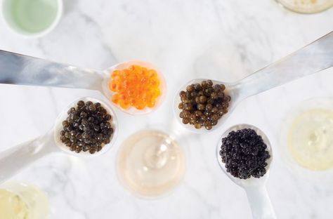 Beyond Bubbles: What to Drink with Caviar | Wine Enthusiast Champagne Pairing, Wine Food Pairing, Food Pairings, Wine Pairing, Wine Enthusiast, Side Recipes, Wine Cooler, The Common, Wine Recipes