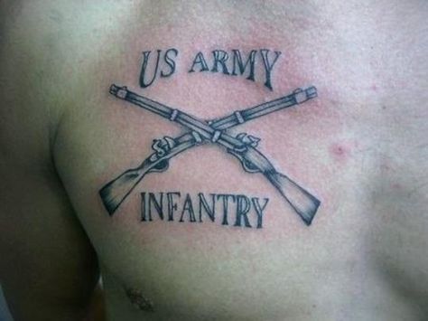 Us Army Tattoos, Army Wife Tattoos, Us Army Infantry, Patriotic Tattoos, Army Tattoos, Quote Tattoos, Military Tattoos, Army Infantry, Flag Tattoo