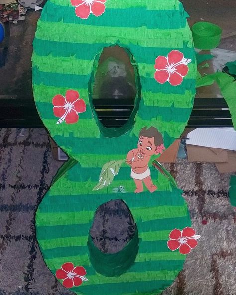 Moana number eight Hawaiian piñata custom made Hawaiian Piñata, How To Make Pinata, Kids Party Inspiration, Number Eight, Hawaiian Party, Luau Party, Party Inspiration, Moana, Bday Party