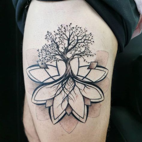 Roots Tattoo, Dad Tattoo, Bamboo Tattoo, Men's Fashion Tips, Beautiful Flower Tattoos, Tree Tattoo Designs, Simple Tattoo Designs, Petite Tattoos, Tree Of Life Tattoo