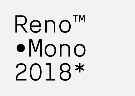 RenoMono FREE Font on Behance Tech Fonts Free, Monospaced Typography, Monotype Font, Tech Fonts, Innovative Typography, Monospaced Font, Font Download Free, Space Font, Contemporary Fonts