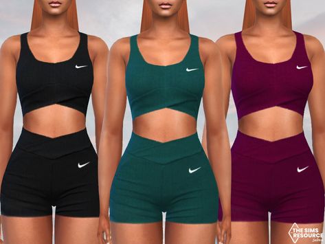 Sims 4 Workout Clothes, Sims 4 Workout, The Sims 4 Pack, Mods Sims 4, The Sims 4 Cabelos, Sims 4 Tsr, Clothes Cc, Die Sims 4, Cc Mods