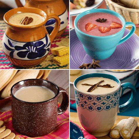 Mexican Champurrado Recipe, Mexican Atole, Champurrado Recipe, Atole Recipe, Latino Recipes, Chocolate Chicken, Mexican Bread, Mexican Drinks, Fun Deserts