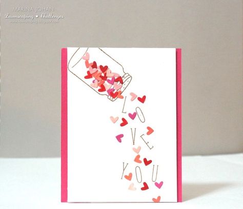 25 Easy DIY Valentine’s Day Cards Valentines Day Cards Handmade, Diy Valentines Cards, Love Decorations, Valentine Cards Handmade, Diy Gift Card, Fabulous Diy, Homemade Valentines, Handmade Valentine, Gifts Cards