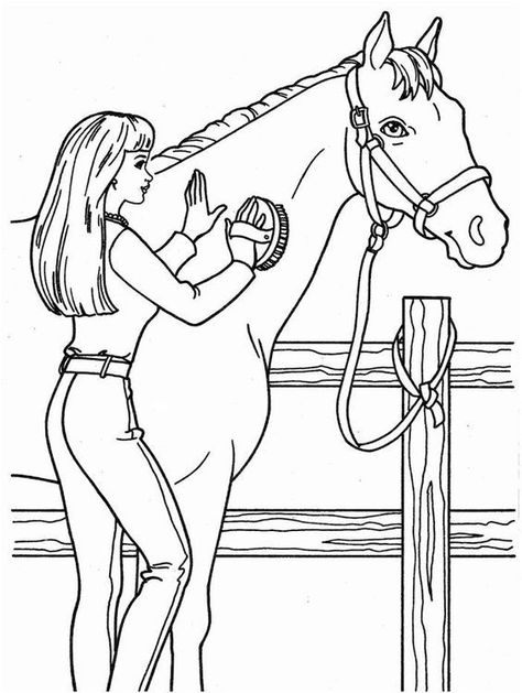 Horse Coloring Books, Horse Art Drawing, Cai Sălbatici, Barbie Coloring Pages, Barbie Coloring, Cute Bunny Cartoon, Horse Coloring Pages, Unicorn Horse, Horse Drawing