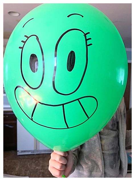 Made our own Alan balloons! Amazing World Of Gumball Balloon, The Amazing World Of Gumball Birthday, Alan Tawog, Tshirt Roblox, Gumball Party, Amazing Gumball, Amazing World Of Gumball, Magic Johnson, World Of Gumball