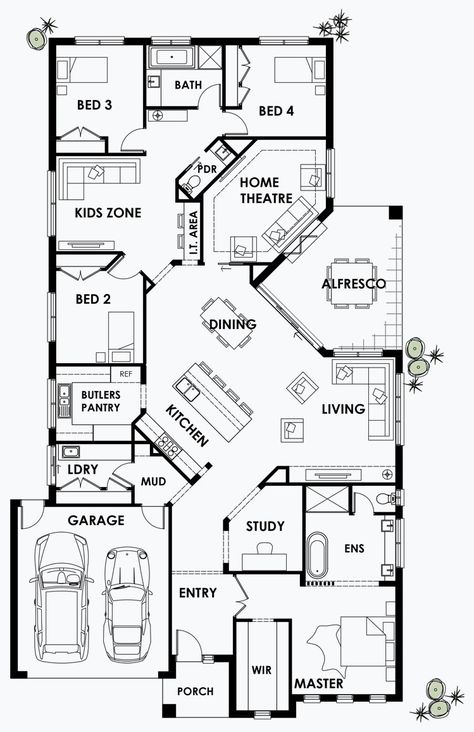 Casas The Sims Freeplay, Design Floor Plans, 3d Floor Plans, House Plans Mansion, Sims 4 House Plans, Building Plans House, Sims 4 House Design, Casas The Sims 4, House Floor Design