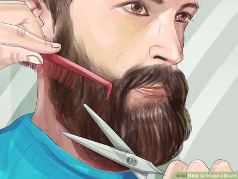 Beard Trimming Guide, Beard Trimming Styles, Beard Growth Tips, Bad Beards, Beard Styles Shape, Vintage Beard, Diy Beard, Trimming Your Beard, Beard Tips