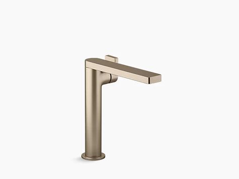 K-73168-4 | Composed Tall Single-Handle Bathroom Sink Faucet | KOHLER Canada Lever Handle, Bathroom Sink Faucets, Sink Faucets, Bathroom Sink, Minimalist Design, Faucet, Spa, Drive, Design