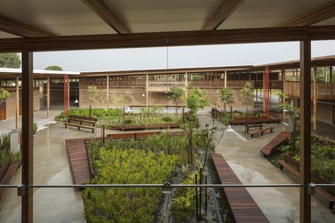 Gallery of Children Village / Rosenbaum + Aleph Zero - 15 Brazilian Rainforest, Waldorf School, Architecture Landscape, Architecture Awards, Education Architecture, Ground Floor Plan, Boarding School, School Architecture, Pre School