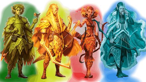 The Eladrin are a race that come with a lot of advantages... depending on how you play D&D, of course. Arte Monster High, Dnd Races, Dungeons And Dragons 5e, Fantasy Races, Dungeons And Dragons Characters, Dnd Art, Character Creation, Dnd Characters, Fantasy Character Design