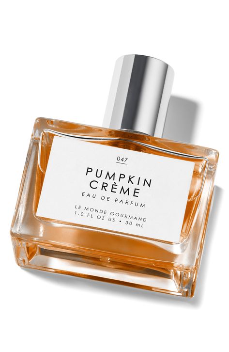 What it is: A limited-edition scent that pairs perfectly with your favorite sweater.Fragrance story: The fragrance takes the pumpkin spice you know and love and blends it with notes of nutmeg and frothed milk and a base of musk and sandalwood, for a comforting yet elegant take on a fall classic.Style: Musk, sandalwood.Notes:- Top: pumpkin spice- Middle: nutmeg, spiced milk- Base: musk, sandalwood 1 oz. White Pumpkin And Chai Perfume, Pumpkin Spice Perfume, Scents Aesthetic, Pumpkin Perfume, Spiced Milk, Autumn Scents, Fall Perfume, Fall Products, Fall Wishlist