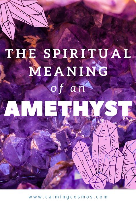 Amethysts are known to have the ability to offer a wide scale of great spiritual benefits. Besides their beautiful appearance, you'll surely be surprised to find out the amazing spiritual meanings behind this mesmerizing purple gem which we'll fully cover in this blog post! #amethysthealing #amethystmeaning #amethystspiritualmeaning #purpleamethyst #amethystproperties #crystalmeanings #crystalbenefits #amethystbenefits Amathis Stone Meaning, Amethyst Meaning Crystals, Meaning Of Amethyst, Purple Stones Crystals, Birthstones Meanings, Gem Meaning, Amethyst Meaning, About Crystals, Amethyst Properties