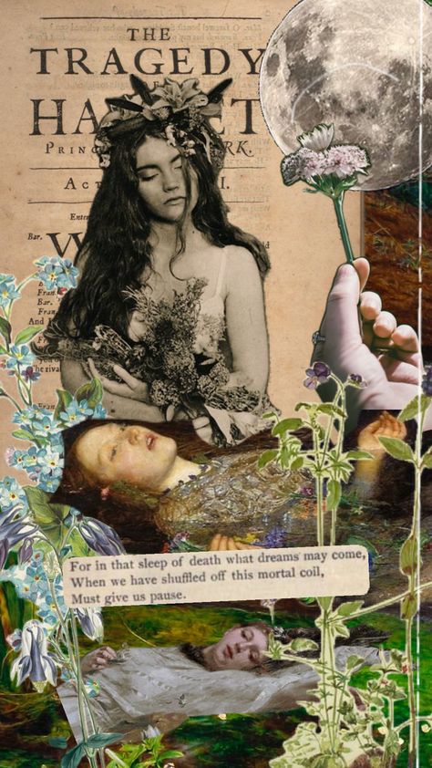 (ophelia) #ophelia #opheliaaesthetic #hamletophelia #hamletaesthetic #hamletshakespeare #shakespeare #floral #floralaesthetic #johneverettmillais Ophelia Shakespeare, Ophelia Aesthetic, Hamlet And Ophelia, Shakespeare Hamlet, What Dreams May Come, Goth Music, John Everett Millais, Your Aesthetic, Connect With People