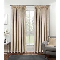 Cream Curtains, Half Price Drapes, Curtains For Living Room, Thermal Curtains, Pleated Curtains, Pencil Pleat, Velvet Curtains, Room Darkening Curtains, Curtain Designs