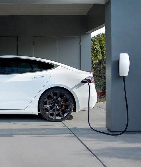 Electric Car Garage, Tesla Charging Station, Tesla Charger, Mockup Inspiration, Car References, Tesla Aesthetic, Tesla Accessories, Car Charging Stations, Electric Car Charger