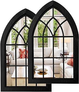 Rustic Arch, Special Aesthetic, Window Frame Mirror, Arched Window Mirror, Arched Wall Decor, Mirror For Living Room, Arch Window, Entry Mirror, Farmhouse Mirrors