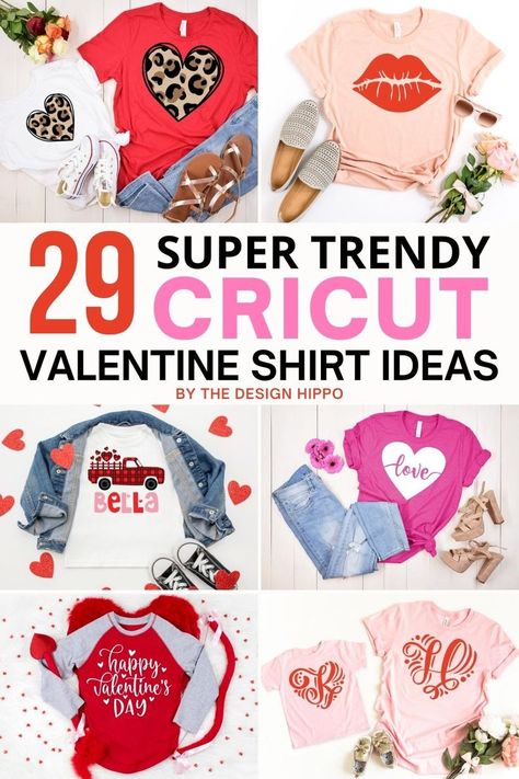 cricut valentine shirt ideas Valentine Shirt Ideas, Valentine's Cricut Projects, Diy Valentine's Shirts, Valentine Shirts Vinyl, Cricut Valentine Ideas, Fun Shirt Ideas, Valentine Sublimation Designs, Cricut Valentines Projects, Cricut Valentine