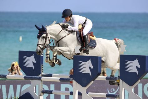 - HarpersBAZAAR.com Jessica Springsteen, Woven Leather Sandals, Blue Mom Jeans, Different Sports, Riding Pants, Tokyo 2020, Bruce Springsteen, Equestrian Style, Harpers Bazaar