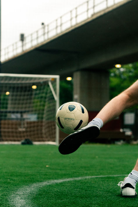 Javid Gomez - a budding photographer and a lover of the beautiful game took these shots of the Standard Model No. 152 Soccer Ball for Hayworth Athletic.  Check out all our photographers on our website at hayworthathletic.com.