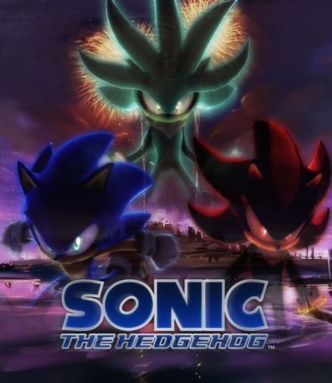 Sonic 06, The Hedgehog Sonic, Sonic Shadow, Sonic The Movie, Hedgehog Movie, Sonic Heroes, Silver The Hedgehog, Sonic Fan Characters, Sonic 3