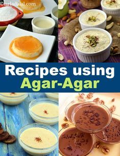 How To Use Agar Agar Powder, Agar Agar Recipe Videos, Recipes Using Agar Agar Powder, Recipes With Agar Agar, Agar Agar Recipe Desserts, Agar Agar Recipes, China Grass Recipe, Agar Agar Desserts, Agar Recipes