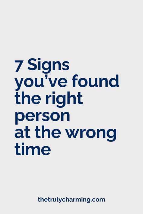 Nothing about dating and relationships seems easy. Timing is everything, right? Does the person you’ve found feel like the right person for you? When this happens, you might feel the rightness of the connection in your bones. It may seem like everything about them is perfect for you, but there are relationship challenges you can’t ignore. Let’s take a look at seven signs that you’ve met the right person at the wrong time. Things That Can Be True At The Same Time, Right Person At The Wrong Time, Right Person At The Right Time, Love In Wrong Time Quotes, Quotes About Questioning Relationships, Am I Doing The Right Thing Quotes, Not The Right Time Quotes Relationships, Quotes About Wanting Different Things, Want To Spend Time With You Quotes